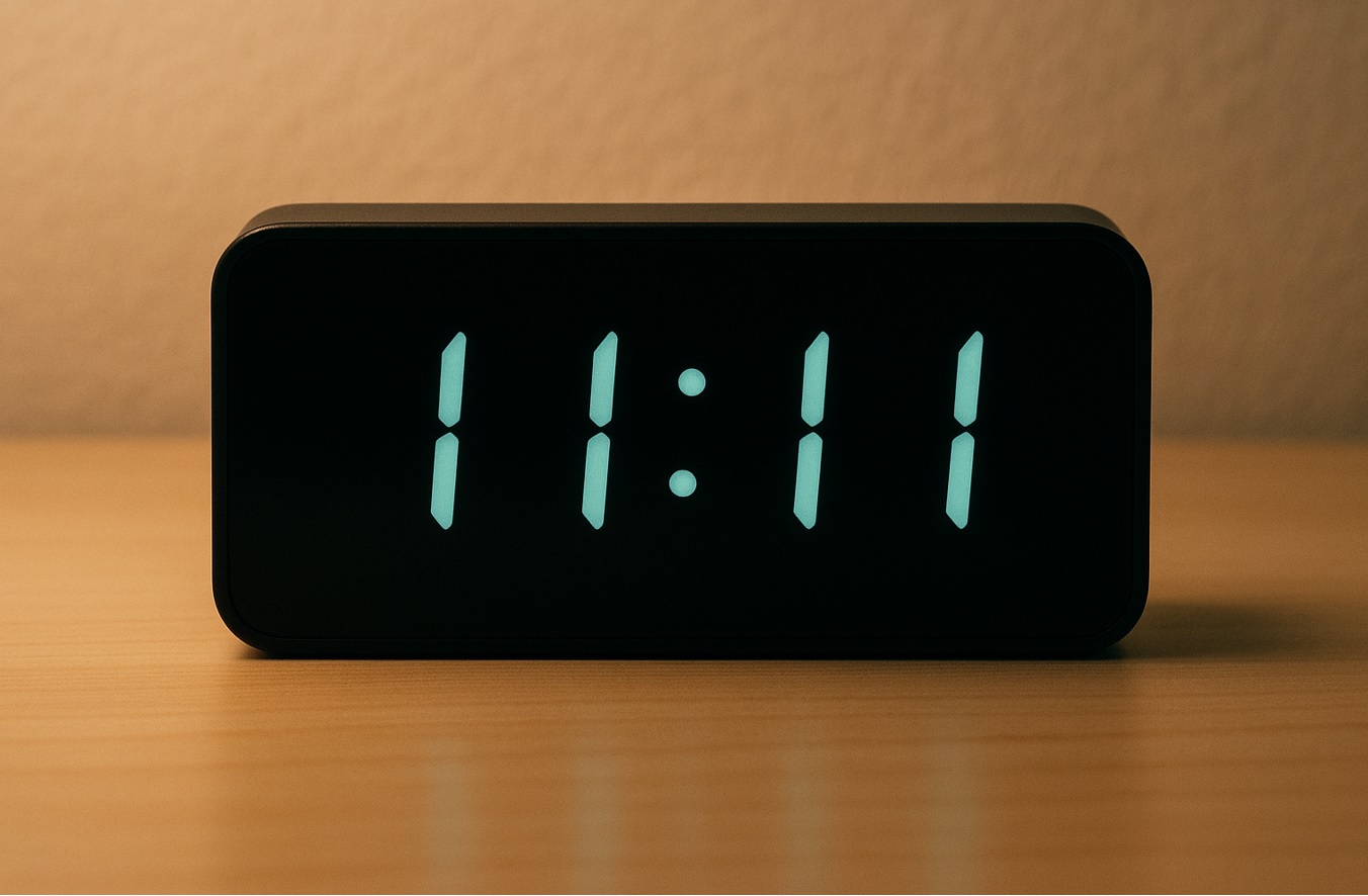 Bedeutung der Uhrzeit 11:11 im spirituellen Kontex