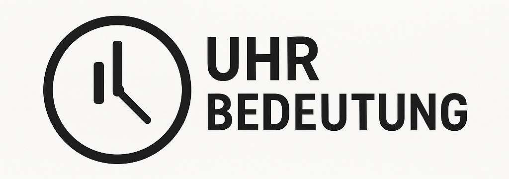 UhrBedeutung Logo – Bedeutung von Uhrzeiten und Spiegelzahlen