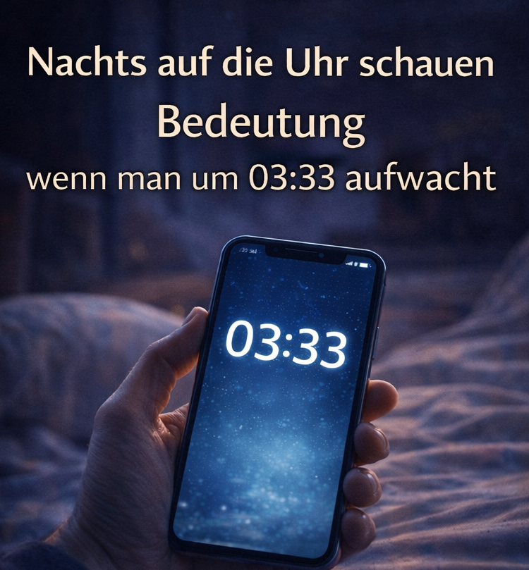 Was bedeuten die Stunden, die Sie nachts gesehen haben?